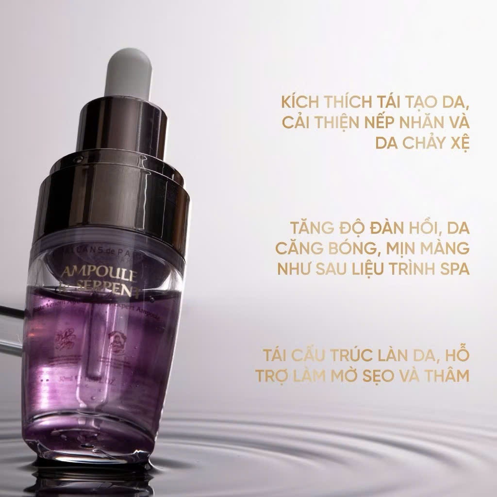 Q01_Serum Vi Kim Nọc Rắn SKANSKIN Spicules Ampoule De Serpent 30ml