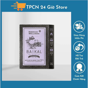 Hỏa tốc HCM - [Trà tiêu hóa N5] Thực phẩm bảo vệ sức khỏe Trà thảo mộc Baikal tea collection -30 túi