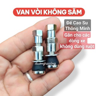 Van Vòi Không Săm Xe Máy Cao Cấp Inox304 – Đế Cao Su Thông Minh Kín Hơi Tuyệt Đối, Chống Xì Hơi, Dùng Cho Mâm Đúc Xe Máy