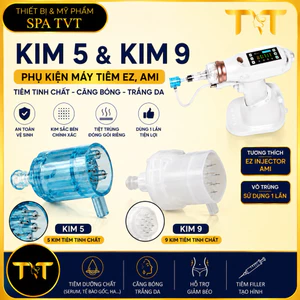 Kim Tiêm Tinh Chất EZ Injector, Kim 5 Đầu 30G, Kim 9 Đầu 30G 34G, Kim Tiêm HA Serum Tế Bào Gốc
