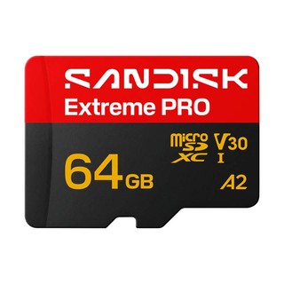 [MẪU MỚI] Thẻ nhớ MicroSDXC SanDisk Extreme Pro 64GB V30 U3 A2 đọc 200MB/s ghi 90MB/s hỗ trợ 5K UHD