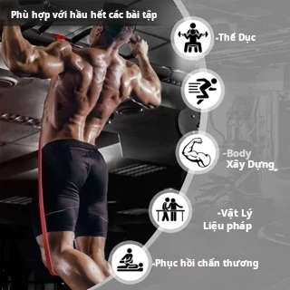 Dây Kháng Lực Dây Tập Thể Dục Dây Kéo Lực Dây Tập Thể Hình Đa Cấp Độ Kháng Lực Dùng Cho Tập Tại Nhà – 5