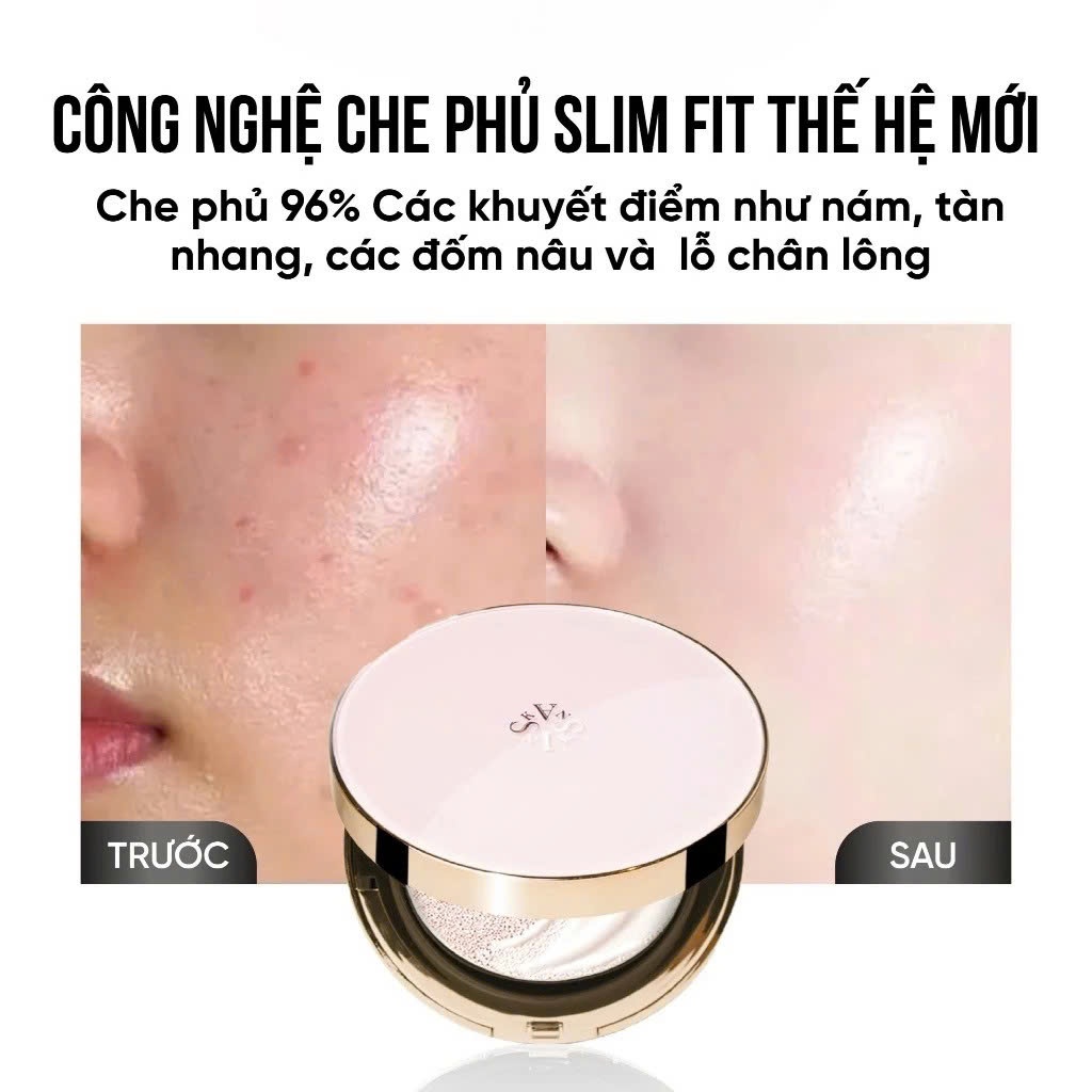 Q13_Phấn nước chống nắng SKANSKIN  af serena SPF50/PA ++++ 25g