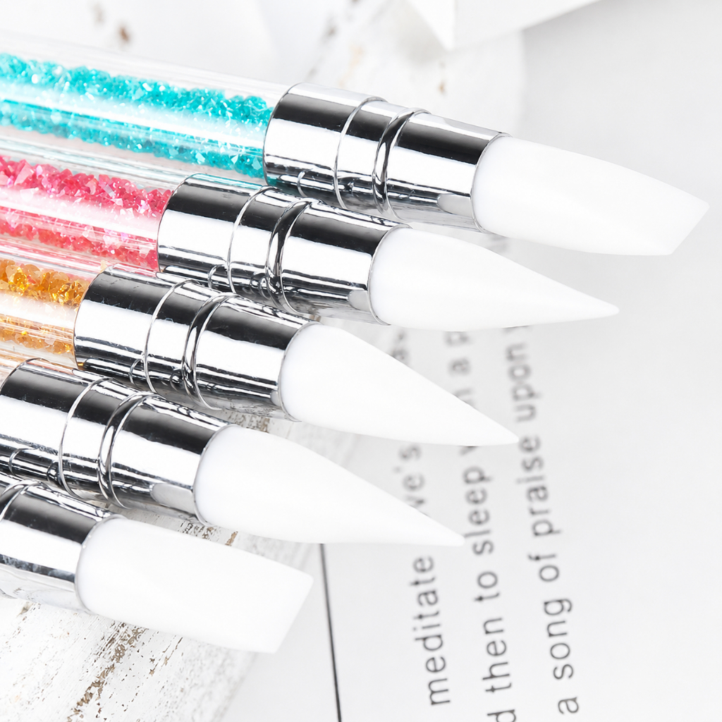 [HÀNG LOẠI 1] Set cọ silicon đa năng chuyên dụng làm nail