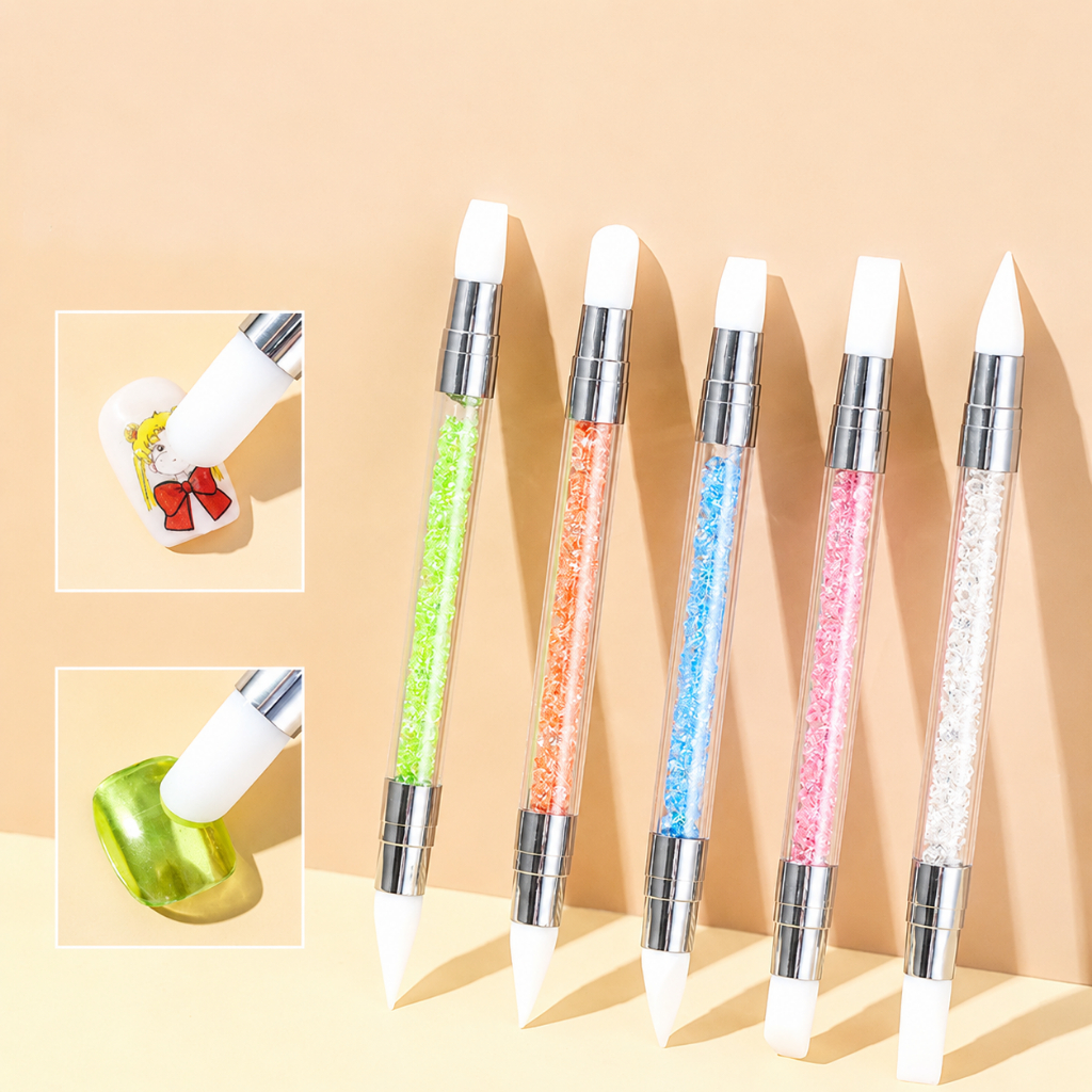 [HÀNG LOẠI 1] Set cọ silicon đa năng chuyên dụng làm nail