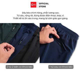 Quần short nam MK Basic Short vải xi gió nhẹ nhàng thoáng khí co giãn tốt thể thao dễ phối đồ đi tập
