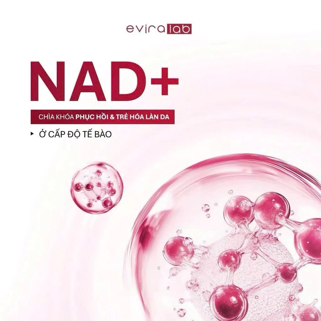 Q31_Mặt nạ tái tạo da eviralab NAD+ Skin Renewal Mask (1 Hộp/10 miếng)
