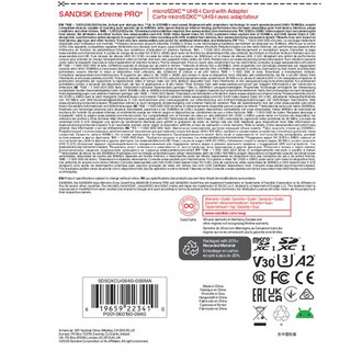 [MẪU MỚI] Thẻ nhớ MicroSDXC SanDisk Extreme Pro 64GB V30 U3 A2 đọc 200MB/s ghi 90MB/s hỗ trợ 5K UHD
