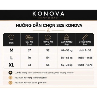 Áo Thun Oversize KONOVA Nữ Nam 100% Cotton Form Rộng In Nơ Less Is More Unisex Mềm Thoáng