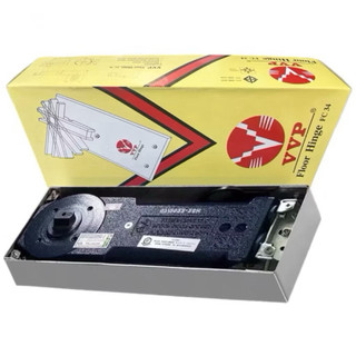Bản Lề Sàn Hộp INOX 304 - VVP FC34-25N - Bản Lề Thuỷ Lực  Âm Sàn - Cửa Kính Tải Trọng 150kg