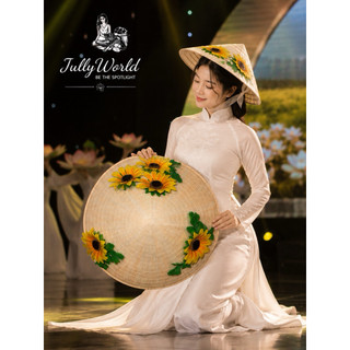 Nón Lá Hoa Hướng Dương Trang Trí Xinh Xắn 🌻 Nón Lá Chụp Ảnh Du Lịch Đi Biển Vintage Handmade