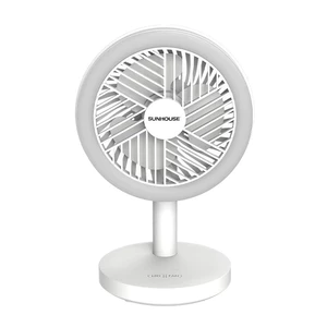Quạt Sạc SUNHOUSE SHD7114 Tiện Dụng Tích Hợp Đèn Ngủ Độ Bền Cao BH 12 Tháng