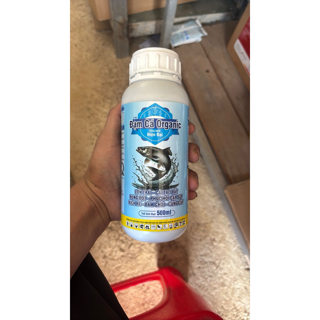 Can Đạm cá amino 5lít- kích chồi, bung đọt, phục hồi rễ, tăng khả năng ra hoa đậu trái