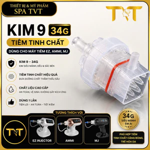 Kim 9 Đầu 30G 32G 34G EZ Injector AMMI MJ, Kim Vi Điểm Cấy Tinh Chất, Kim Xâm Lấn Điều Chỉnh Độ Sâu