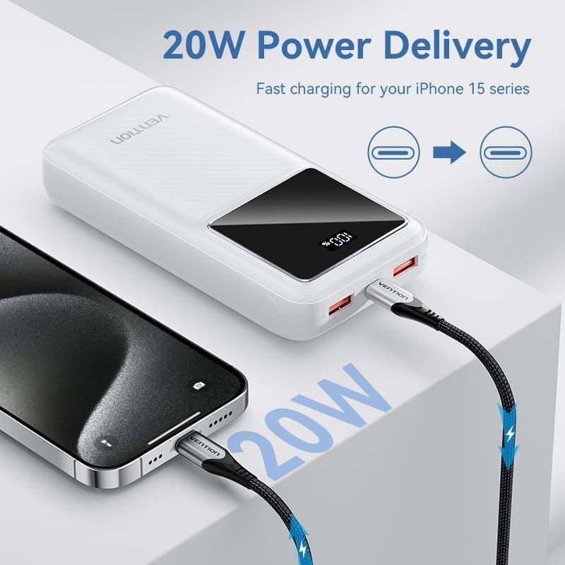 [Mới 100% - Fullbox] Sạc Dự Phòng 20000mAh - Siêu Dung Lượng, Sạc Nhanh 22.5W