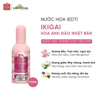 Sữa tắm nước hoa IKIGAI Tesori d’Oriente 500ml nhập khẩu chính hãng từ Ý kèm vòi