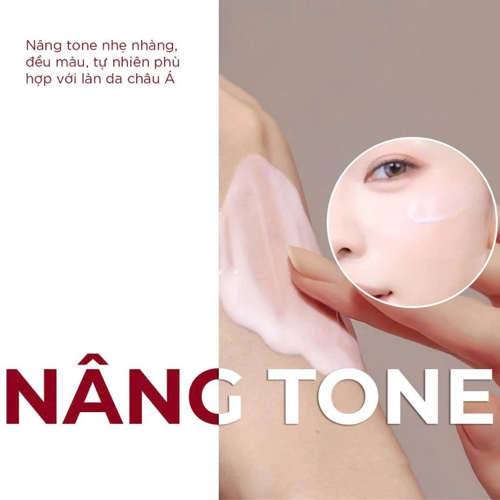 Q42_Kem chống nắng vật lý lai hoá học eviralab Tone Up Sun Cream SPF 50+ PA++++