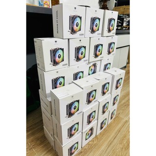 FAN (Quạt)  Tản Nhiệt Khí *COOLER-A220*Jungle Leopard* (Kèm sẵn keo tản nhiệt) I Box Bảo hành 12 tháng bởi nhà cung cấp