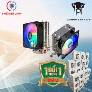 FAN (Quạt)  Tản Nhiệt Khí *COOLER-A220*Jungle Leopard* (Kèm sẵn keo tản nhiệt) I Box Bảo hành 12 tháng bởi nhà cung cấp