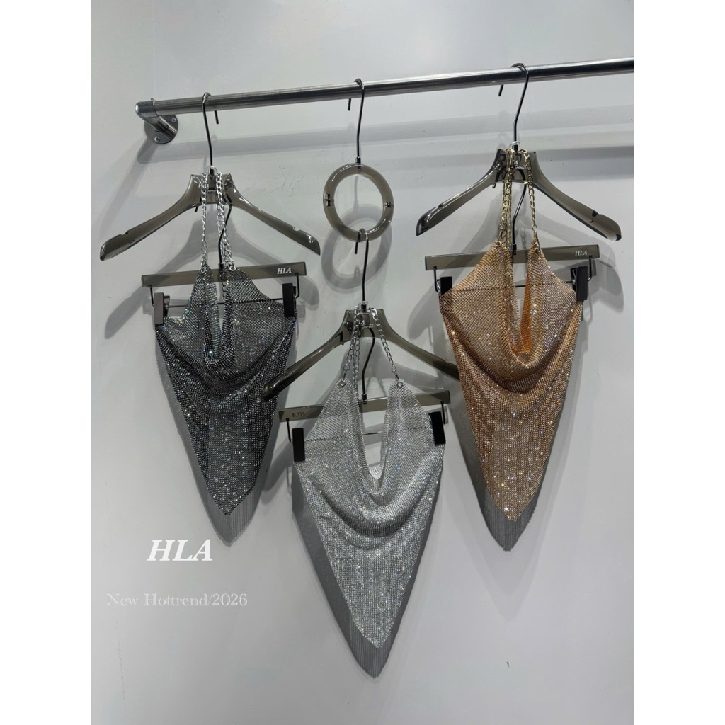 Áo yếm đá bling siu slay 3 màu Free size