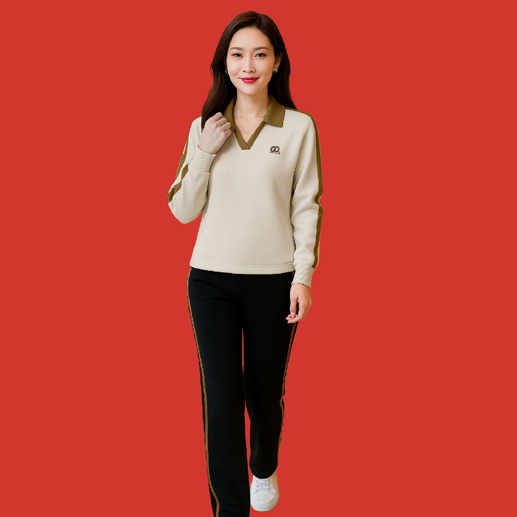 Đồ Bộ Nữ Quần Dài 𝗗𝗟 𝗙𝗮𝘀𝗵𝗶𝗼𝗻 Ống Suông Mã 0T