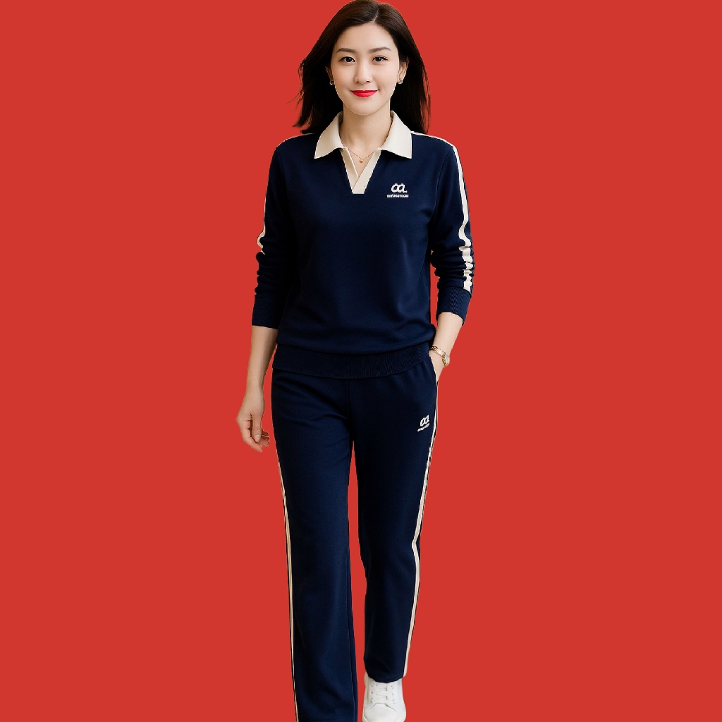 Đồ Bộ Nữ Quần Dài 𝗗𝗟 𝗙𝗮𝘀𝗵𝗶𝗼𝗻 Ống Suông Mã 0T