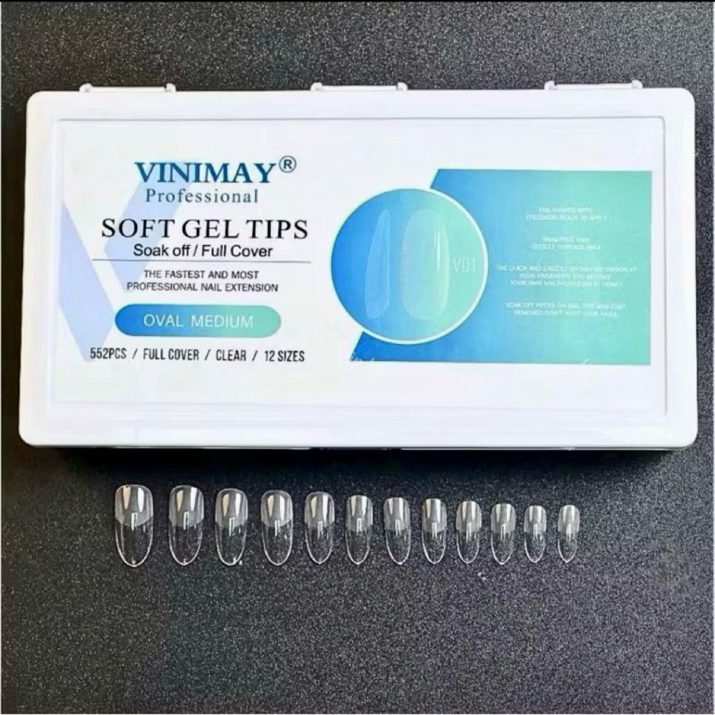 Móng úp Vinimay Chính Hãng - hộp 552 móng