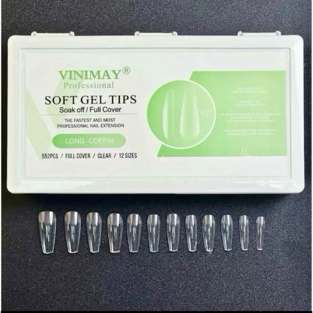 Móng úp Vinimay Chính Hãng - hộp 552 móng