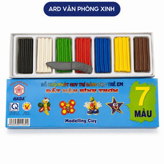 Đất nặn thơm Hada nhiều màu, đất sét nặn tạo hình đồ chơi đáng yêu