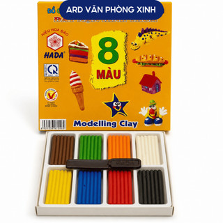 Đất nặn thơm Hada nhiều màu, đất sét nặn tạo hình đồ chơi đáng yêu