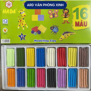 Đất nặn thơm Hada nhiều màu, đất sét nặn tạo hình đồ chơi đáng yêu