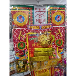 Bộ Giấy Cúng Ông Bà Tổ Tiên (Áo Ông & Áo Bà) – Trang Nghiêm, Đầy Đủ, Tiện Lợi