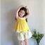 Set Quần Áo Bé Gái Tú Kiều Cộc Tay Mùa Hè Dễ Thương Thoáng Mát Cho Bé Từ 1-7 Tuổi
