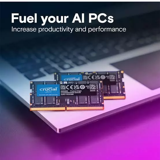 RAM Laptop Sodimm DDR5 48GB 5600 MHz Crucial, cho Laptop Mini PC còn BH Hơn 2 Năm