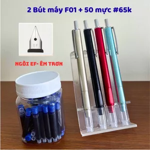 BÚT MÁY BẤM NGÒI EF 0.38 – VIẾT ÊM TRƠN, BỀN ĐẸP, TIỆN LỢI CHO HỌC SINH TIỂU HỌC Lớp 1-5
