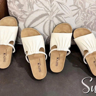 Dép Nữ Quai Ngang Thời Trang Phối Quai Sau – Dép Nữ Đi Êm Chân Phong Cách Thanh Lịch ( Full Box )