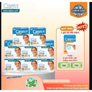 (Tặng lót tiết kiệm 20) Combo 6 lót caryn 14 hoặc (5 tặng 1) Combo 5 gói tã quần caryn tiết kiêm M18/ L18/ XL18 miếng