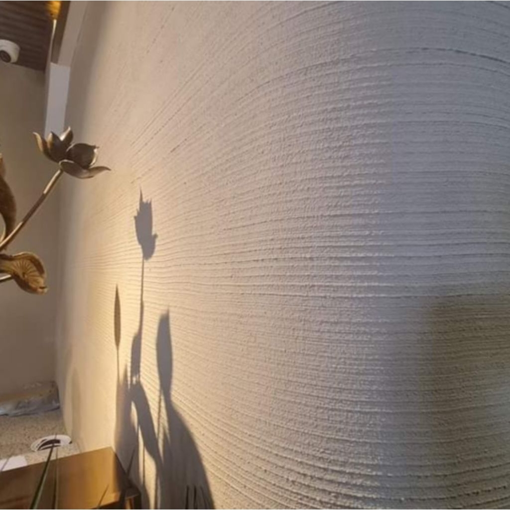 10kg Hồ Vữa tạo hiệu ứng vân gai Travertine, Dùng Lu lăn, Bay bả, hoặc máy phun, Màu theo yêu cầu, chịu ẩm, Phủ Nứt