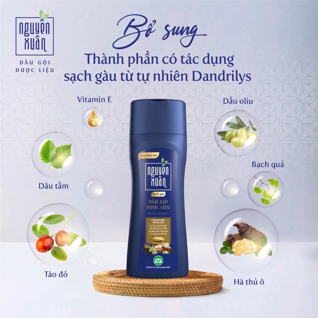 DẦU GỘI DƯỢC LIỆU NGUYÊN XUÂN – ĐỦ PHIÊN BẢN | CHỌN MÙI & CÔNG DỤNG THEO NHU CẦU