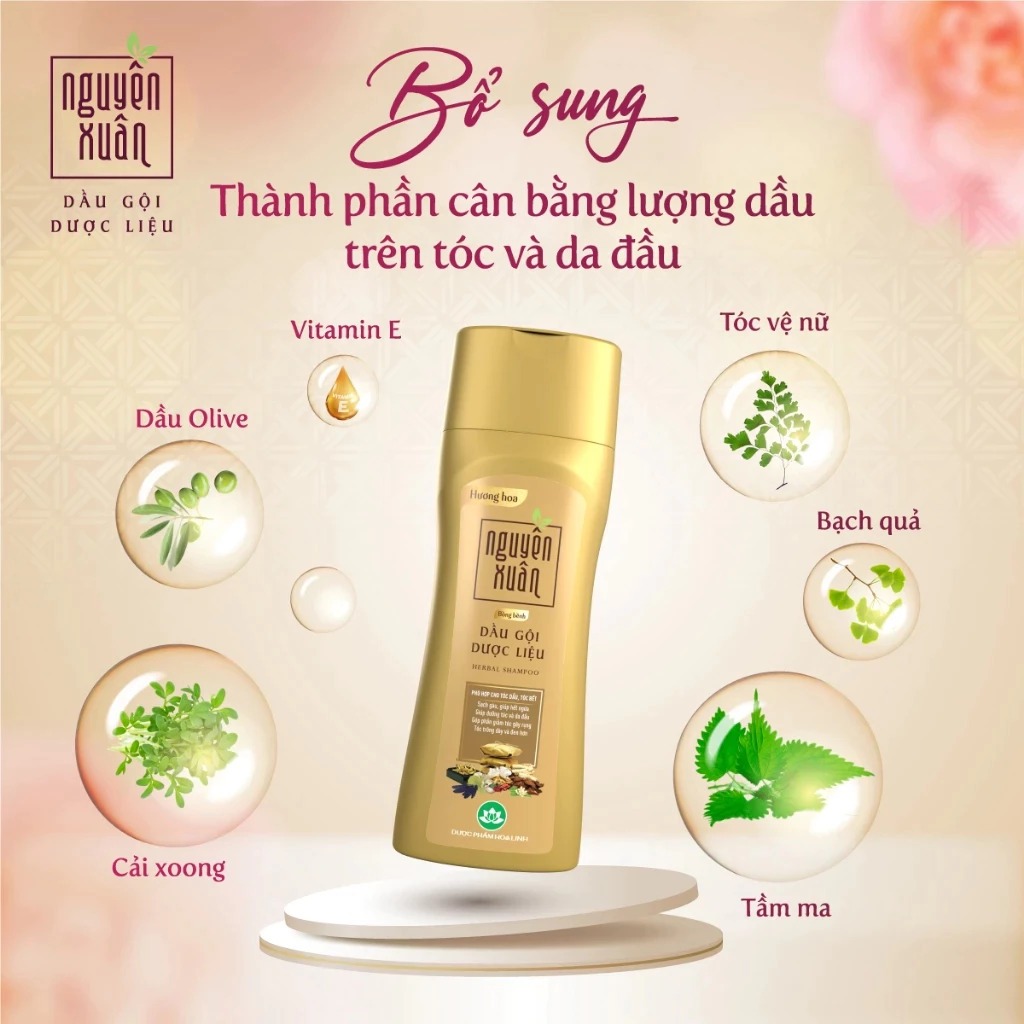 DẦU GỘI DƯỢC LIỆU NGUYÊN XUÂN – ĐỦ PHIÊN BẢN | CHỌN MÙI & CÔNG DỤNG THEO NHU CẦU