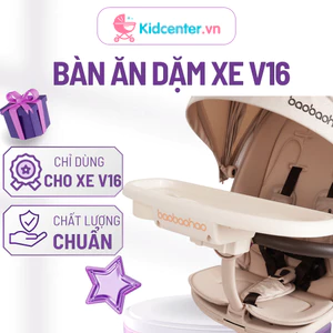 Bàn Ăn Dặm Xe V16 Tháo Rời Xe Đẩy Cho Bé, Tiện Lợi An Toàn Cho Bé