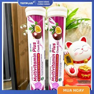 Viên Sủi Multivitamin Plus Chanh Leo  –  Giúp Hỗ Trợ Tăng Cường Sức Đề Kháng, Tăng Cường Sức Khỏe
