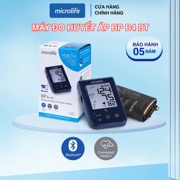 Máy đo huyết áp bắp tay B4 BT với khả năng kết nối Bluetooth bảo hành 5 năm chính hãng