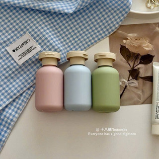 Set 3 Chai Chiết Mỹ Phẩm Du Lịch Cao Cấp Kèm Túi Zip | Lọ Chiết Dầu Gội Sữa Tắm Kem Dưỡng Mang Máy Bay Tiện Lợi Đa Năng