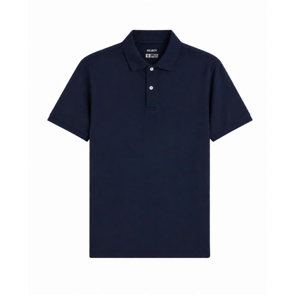 Áo Polo Nam HLBOY  thoáng khí thoải mái vải cá sấu trơn BASIC Nam Tính, Thanh Lịch TRON710