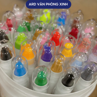 Bút màu sáp lụa cao cấp Lea & King Silky Crayon, bút màu tập vẽ cho bé an toàn tiện lợi