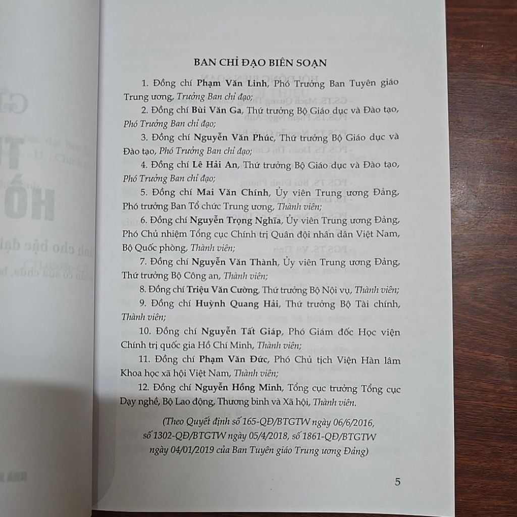 Sách - Giáo trình tư tưởng Hồ Chí Minh (Dành cho bậc Đại học hệ không chuyên Lý luận chính trị)