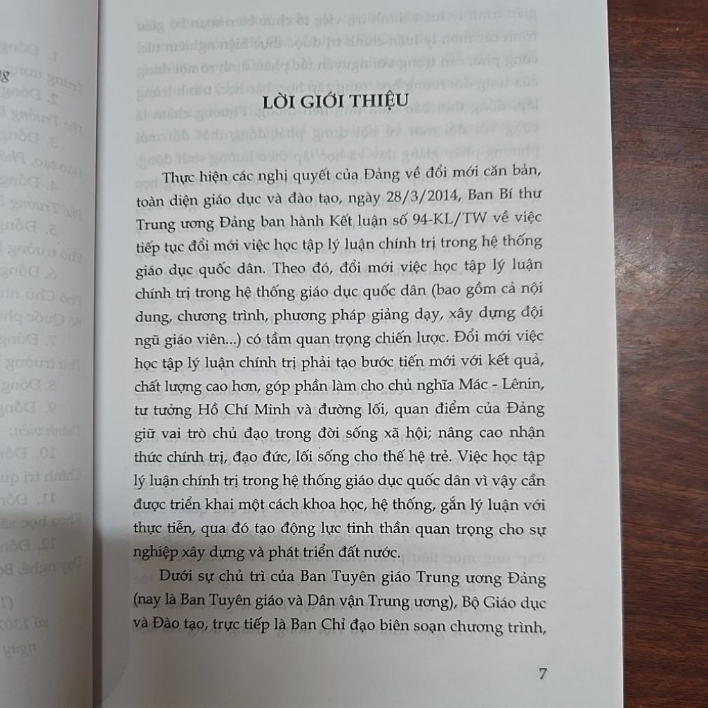 Sách - Giáo trình tư tưởng Hồ Chí Minh (Dành cho bậc Đại học hệ không chuyên Lý luận chính trị)