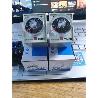 TIMER CKC, RƠLE - RELAY THỜI GIAN TẶNG KÈM ĐẾ
