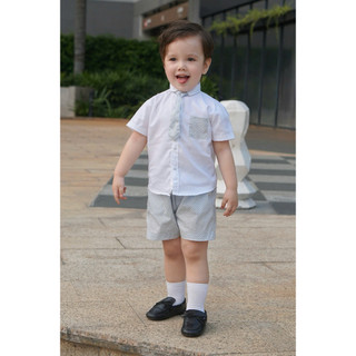Đồ bộ bé trai phong cách Hàn Quốc B001